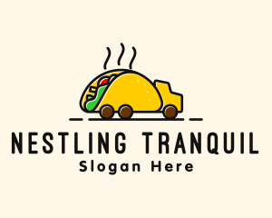 Taco Mexican Food Truck logo design