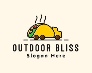 Taco Mexican Food Truck logo design