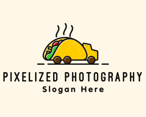 Taco Mexican Food Truck logo design