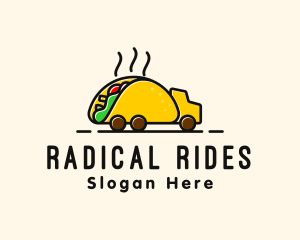 Taco Mexican Food Truck logo design