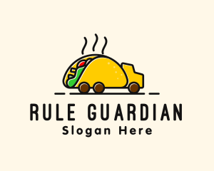 Taco Mexican Food Truck logo design