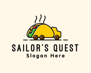 Taco Mexican Food Truck logo design