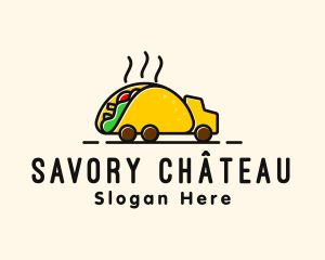 Taco Mexican Food Truck logo design