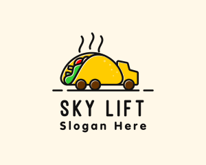 Taco Mexican Food Truck logo design