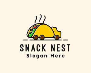 Taco Mexican Food Truck logo design