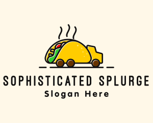 Taco Mexican Food Truck logo design