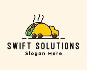 Taco Mexican Food Truck logo design