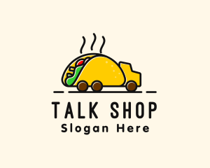 Taco Mexican Food Truck logo design