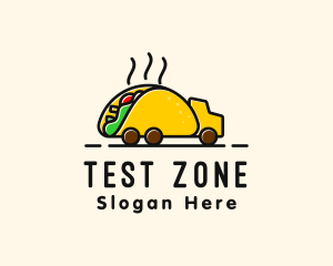 Taco Mexican Food Truck logo design