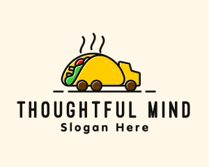 Taco Mexican Food Truck logo design