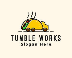 Taco Mexican Food Truck logo design