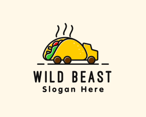 Taco Mexican Food Truck logo design