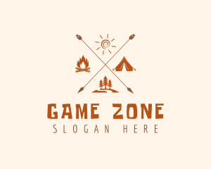 Summer Camp Adventure Logo