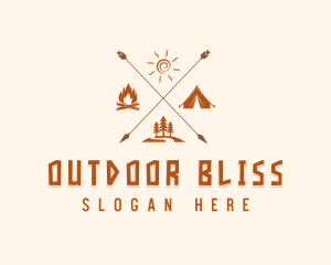 Summer Camp Adventure logo design