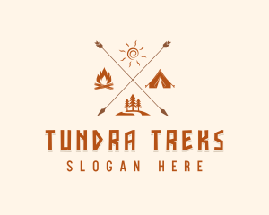 Summer Camp Adventure logo design