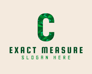 Emerald Elegant Letter C Logo