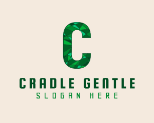 Emerald Elegant Letter C logo design