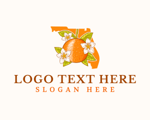 Florida Orange Blossom Fruit logo