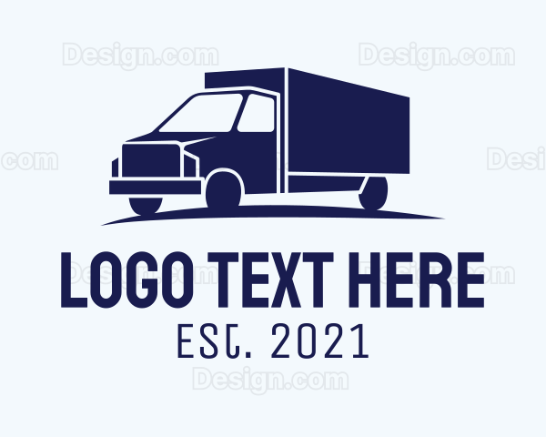 Automobile Delivery Truck Logo