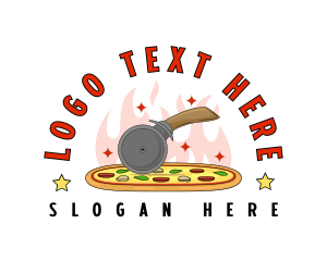 Pizza Cutter Diner logo