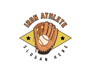 Sports Baseball Mitt logo design