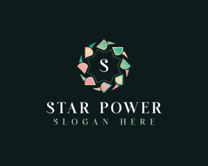 Star Abstract Digital logo design