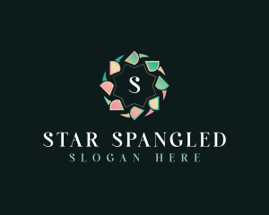 Star Abstract Digital logo design