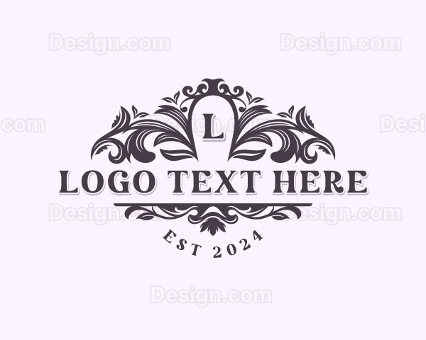 Beauty Salon Floral Logo