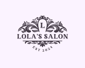 Beauty Salon Floral logo design