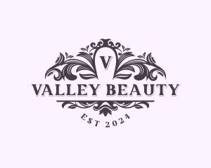 Beauty Salon Floral logo design