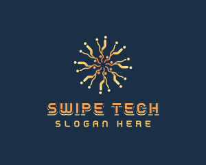 Tech Artificial Intelligence logo design