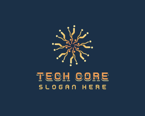 Tech Artificial Intelligence logo design