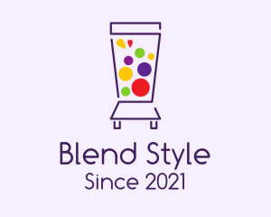 Colorful Juice Blender logo