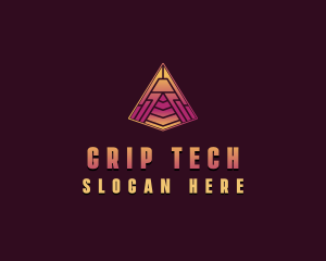 Tech Pyramid Firm logo design