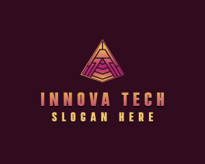 Tech Pyramid Firm logo design