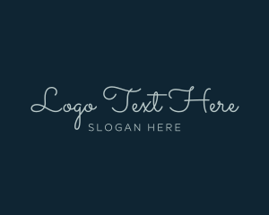 Elegant Feminine Wordmark logo