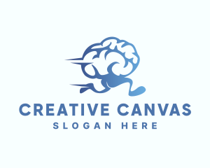 Sprinting Creative Mind logo design