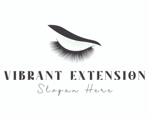 Beauty Eyelash Extension logo design