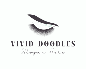 Beauty Eyelash Extension logo design