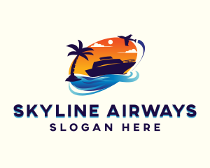 Sunset Travel Vacation logo