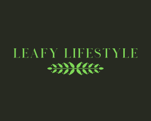 Eco Nature Leaf logo design