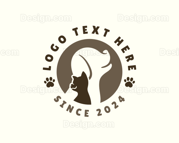 Dog Cat Pet Logo