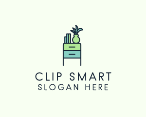 Room Drawer Furniture logo design