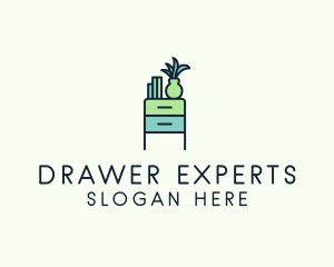 Room Drawer Furniture logo design