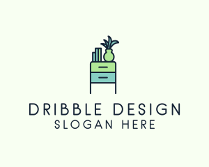 Room Drawer Furniture logo design