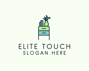 Room Drawer Furniture logo design