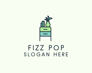 Room Drawer Furniture logo design