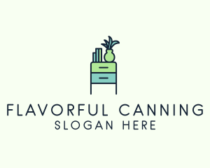 Room Drawer Furniture logo design