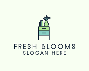 Room Drawer Furniture logo design