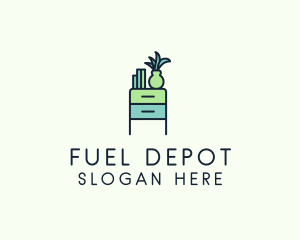 Room Drawer Furniture logo design